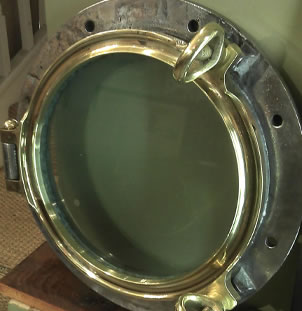 Brass Polished Porthole